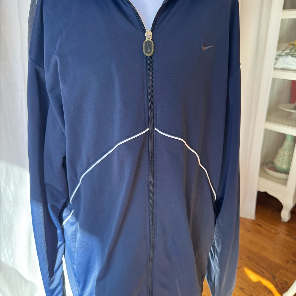 Nike Dark Blue Windbreaker Jacket‎